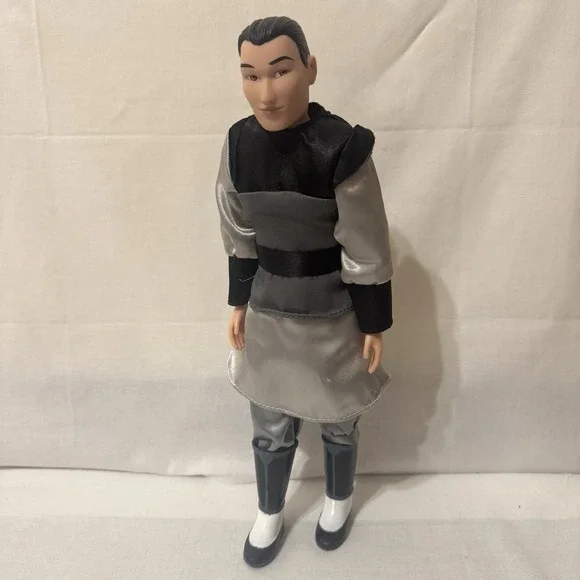Disney Mulan Li Shang Classic Prince Doll Figure Chinese Warrior 12" - Picture 4 of 6
